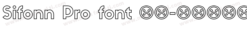 Sifonn Pro font 下载字体转换